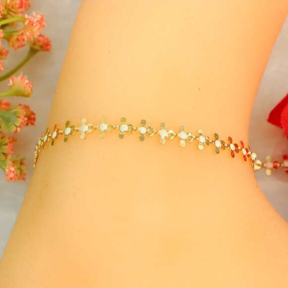 "New Beautiful Design Anklet for Women/Girls, Gift, A709 - Picture 2 of 10